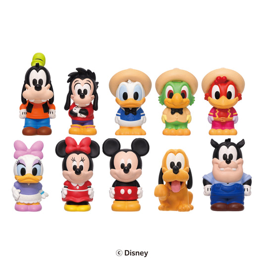 【Box/10】ミッキー&フレンズ ソフビパペットマスコット【予約商品】