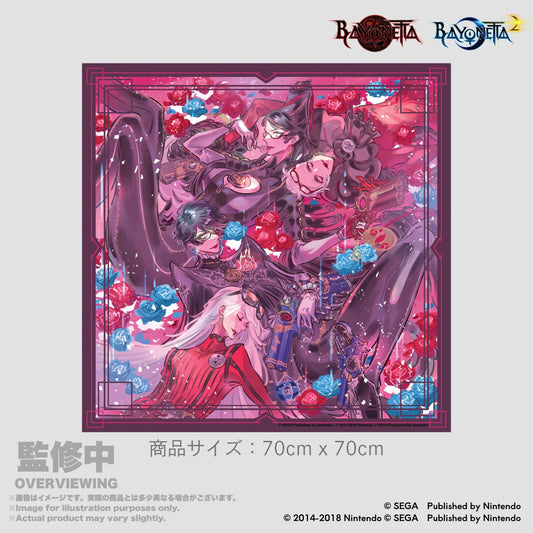 ベヨネッタ The Gates of Hell × いいじゃん スカーフ 島崎麻里氏 ベヨネッタ 1&2記念アート【予約商品】