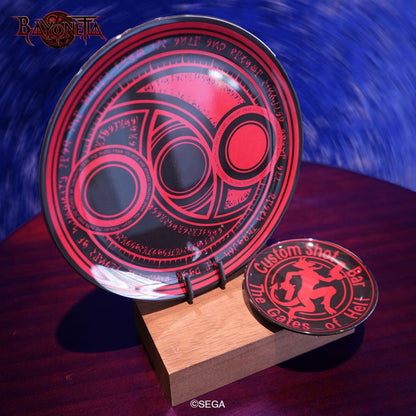 ベヨネッタ The Gates of Hell &魔法陣 絵皿セット【再販】【予約商品】
