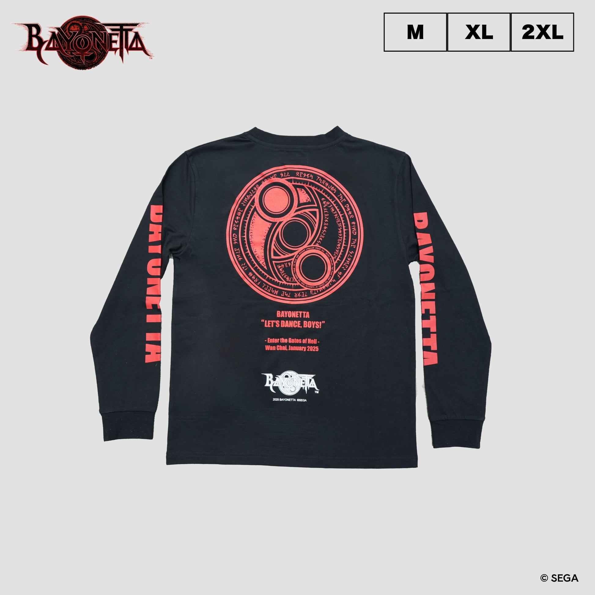 ベヨネッタ The Gates of Hell 香港出店記念 ロングTシャツM【再販】【予約商品】
