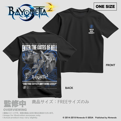 ベヨネッタ2 The Gates of Hell × いいじゃん ビッグシルエットシャツ【予約商品】