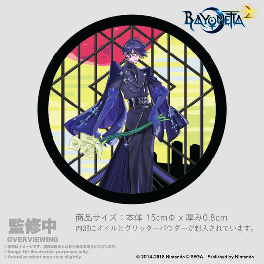 ベヨネッタ2 グリッターコースター 島崎麻里氏描き下ろしキービジュアル【予約商品】