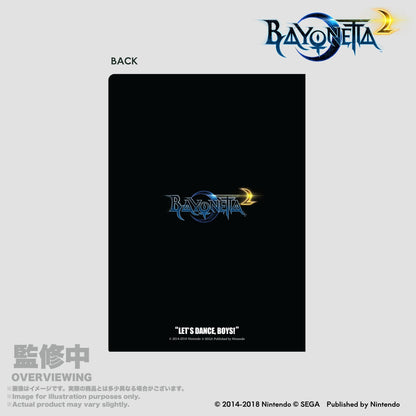 ベヨネッタ2 クリアフォルダーA4 島崎麻里氏描き下ろしキービジュアル【予約商品】