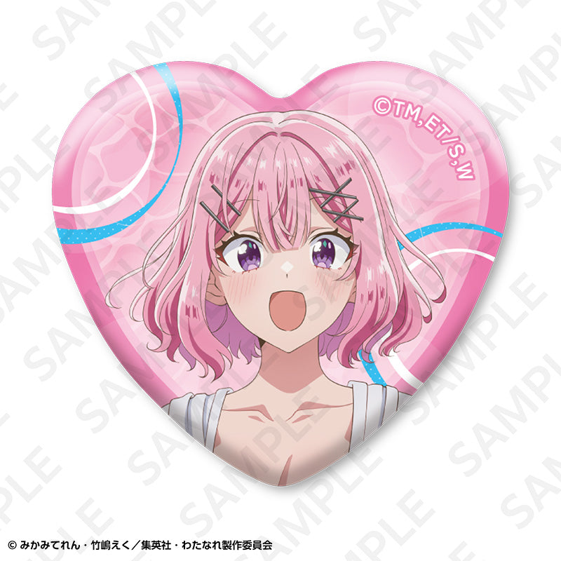 【Box/6】わたしが恋人になれるわけないじゃん、ムリムリ!(※ムリじゃなかった!?) トレーディングハート型缶バッジ【予約商品】