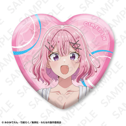 【Box/6】わたしが恋人になれるわけないじゃん、ムリムリ!(※ムリじゃなかった!?) トレーディングハート型缶バッジ【予約商品】