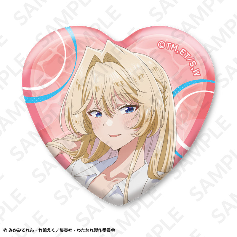 【Box/6】わたしが恋人になれるわけないじゃん、ムリムリ!(※ムリじゃなかった!?) トレーディングハート型缶バッジ【予約商品】