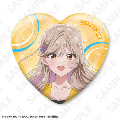 【Box/6】わたしが恋人になれるわけないじゃん、ムリムリ!(※ムリじゃなかった!?) トレーディングハート型缶バッジ【予約商品】