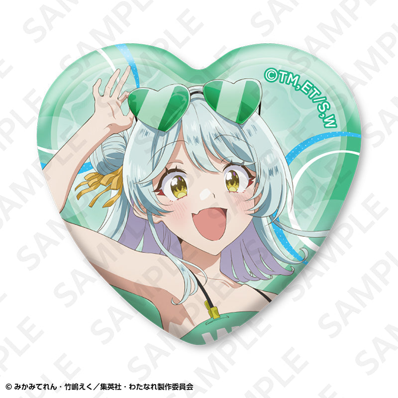 【Box/6】わたしが恋人になれるわけないじゃん、ムリムリ!(※ムリじゃなかった!?) トレーディングハート型缶バッジ【予約商品】