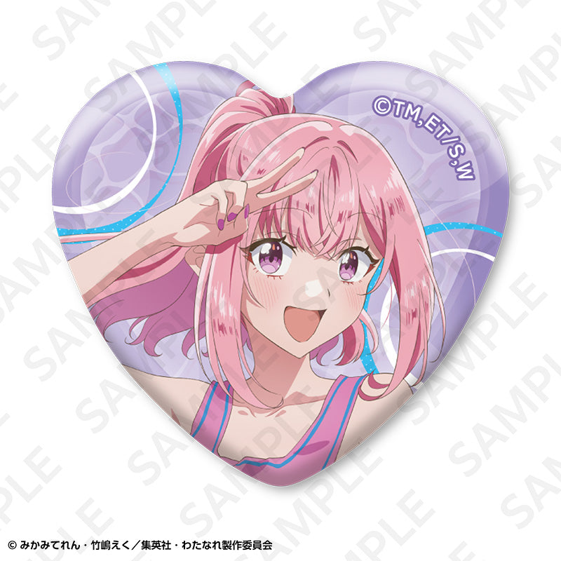 【Box/6】わたしが恋人になれるわけないじゃん、ムリムリ!(※ムリじゃなかった!?) トレーディングハート型缶バッジ【予約商品】