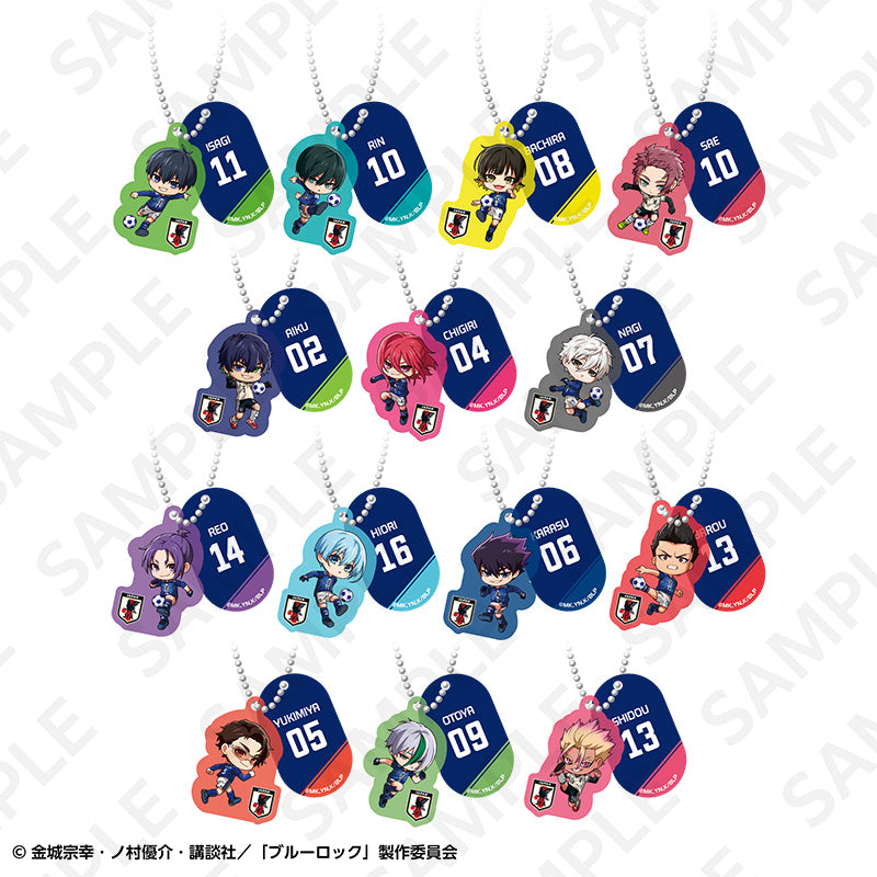 【Box/14】ブルーロック トレーディングロッカーキー風キーホルダー 日本代表Ver.【予約商品】