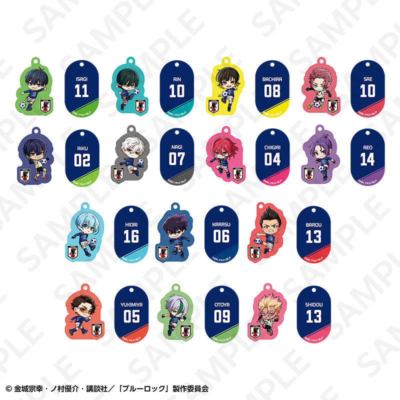 【Box/14】ブルーロック トレーディングロッカーキー風キーホルダー 日本代表Ver.【予約商品】