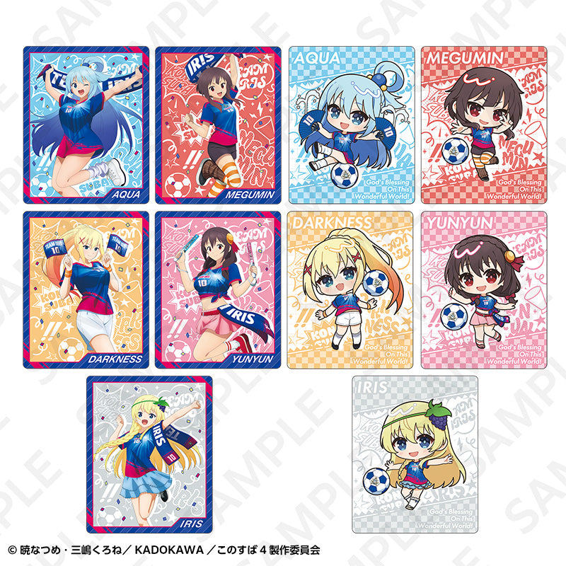 【Box/10】この素晴らしい世界に祝福を! トレーディングカード サッカーユニフォームVer.【予約商品】