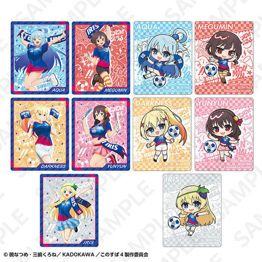 【Box/10】この素晴らしい世界に祝福を! トレーディングカード サッカーユニフォームVer.【予約商品】