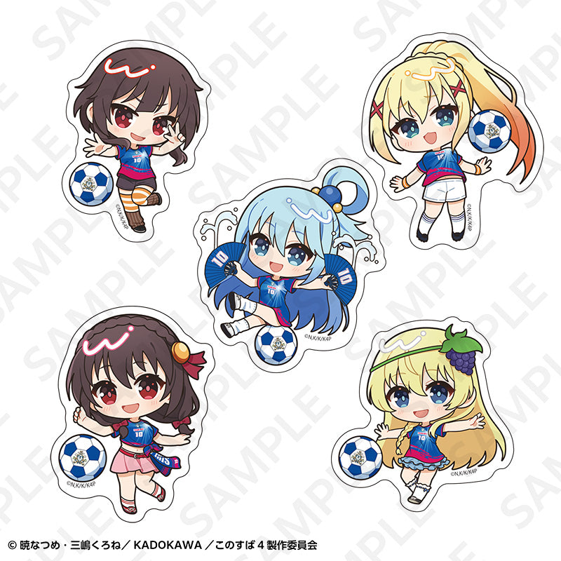 この素晴らしい世界に祝福を! ステッカーセット サッカーユニフォームVer.【予約商品】
