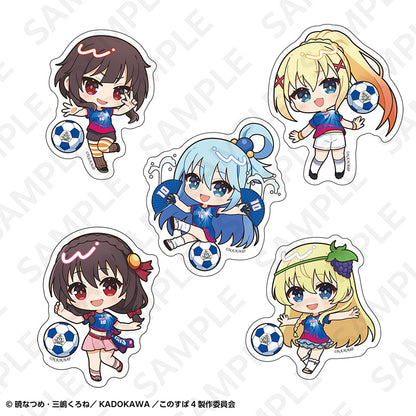 この素晴らしい世界に祝福を! ステッカーセット サッカーユニフォームVer.【予約商品】