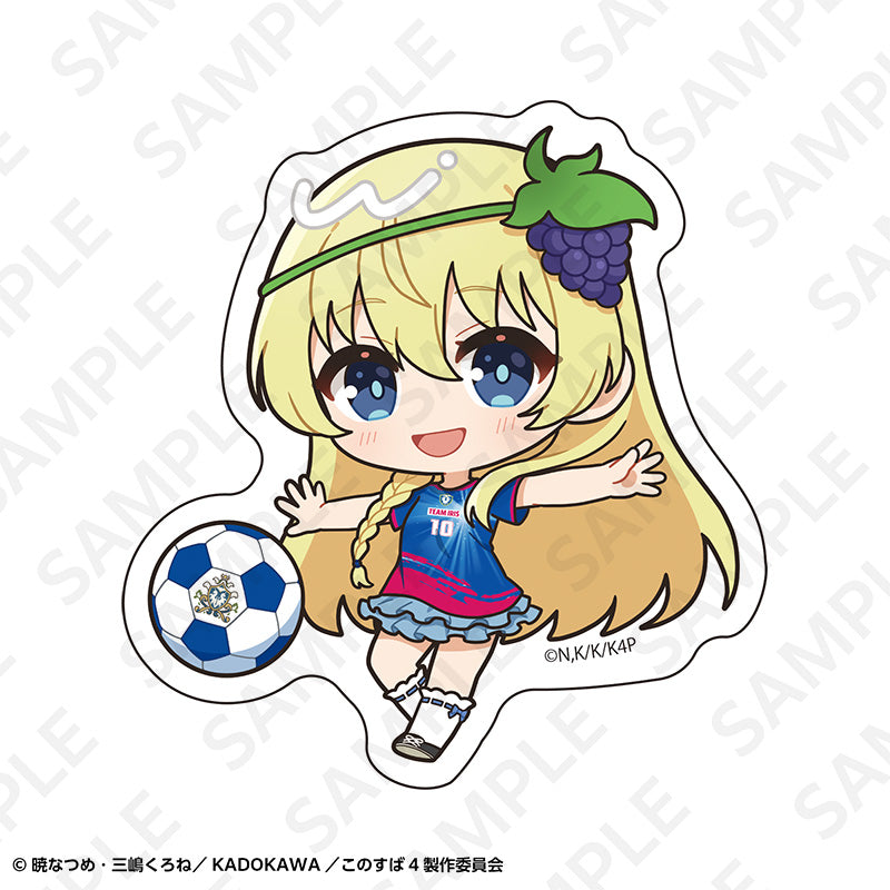 この素晴らしい世界に祝福を! ステッカーセット サッカーユニフォームVer.【予約商品】