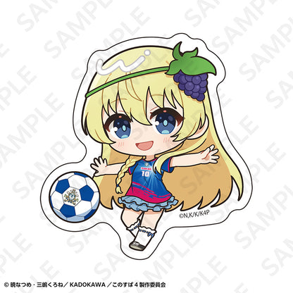 この素晴らしい世界に祝福を! ステッカーセット サッカーユニフォームVer.【予約商品】