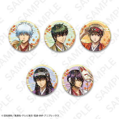 【Box/5】銀魂 トレーディング描き下ろしホログラム缶バッジ 京の旅Ver.【予約商品】