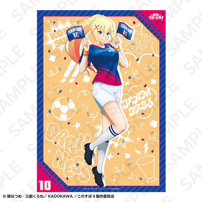 この素晴らしい世界に祝福を! A2マット加工ポスター サッカーユニフォームVer. ダクネス【予約商品】