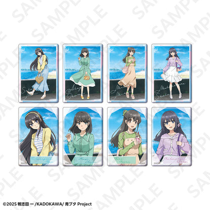 【Box/8】青春ブタ野郎はディアフレンドの夢を見ない トレーディング缶バッジ 春のお出かけVer.【予約商品】