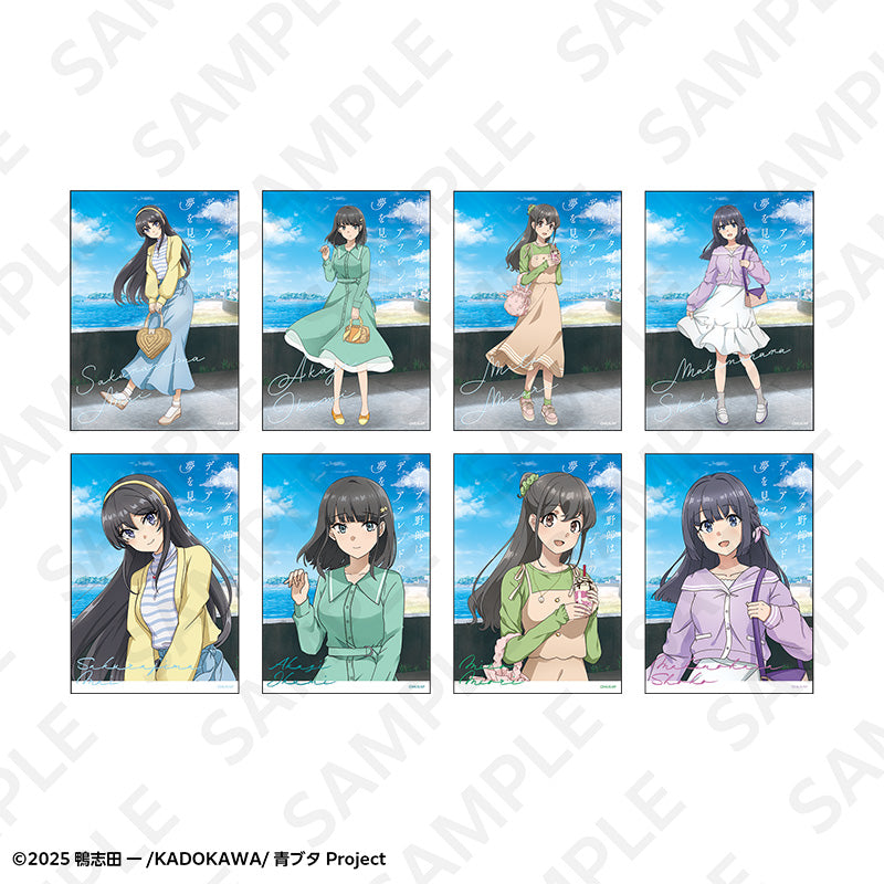 【Box/8】青春ブタ野郎はディアフレンドの夢を見ない トレーディングブロマイド 春のお出かけVer.【予約商品】