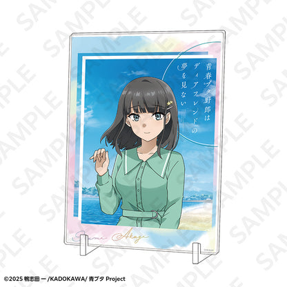 青春ブタ野郎はディアフレンドの夢を見ない A5アクリルパネル 春のお出かけVer. 赤城郁実【予約商品】