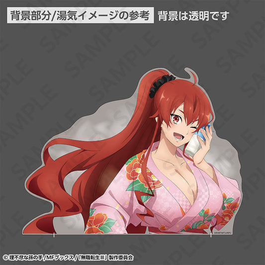 無職転生III -異世界行ったら本気だす- 特大ダイカットアクリルパネル 温泉浴衣Ver. エリス【予約商品】