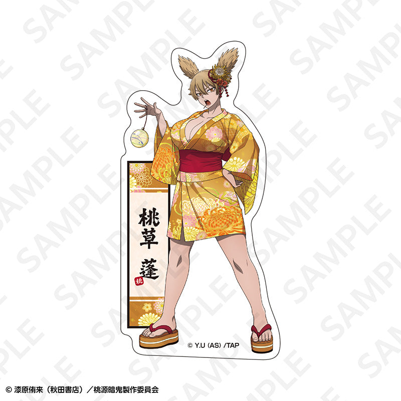 桃源暗鬼 ダイカットステッカー 桃草蓬【予約商品】