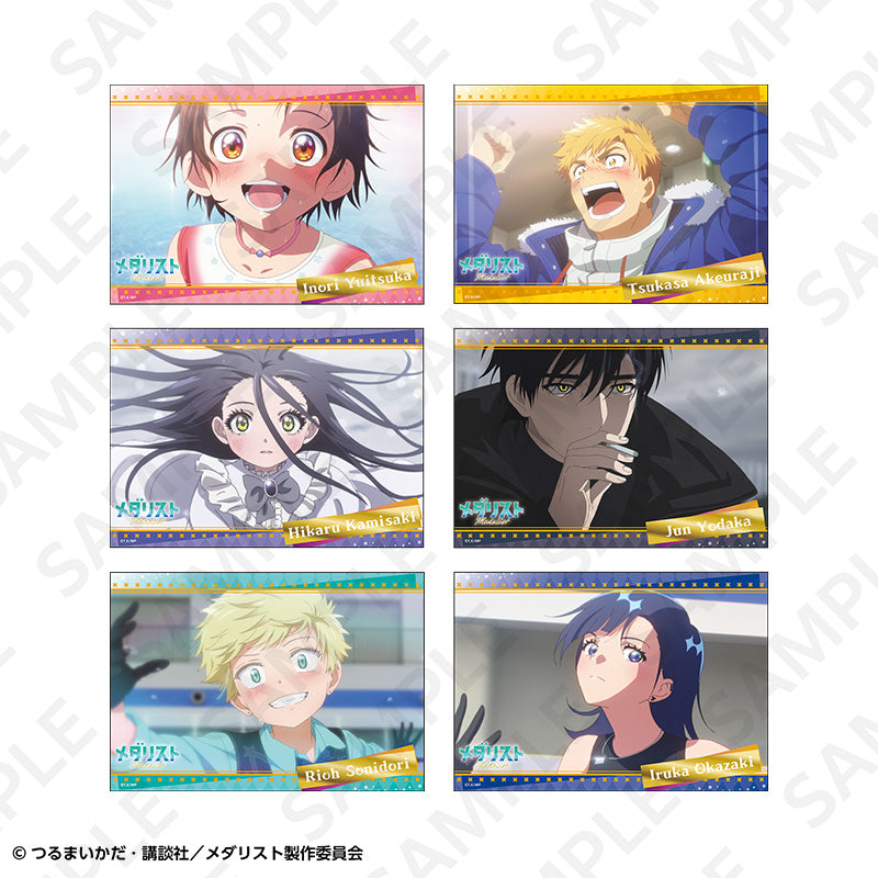 【Box/6】メダリスト トレーディング箔押しネーム入りブロマイド(2枚入り)【予約商品】