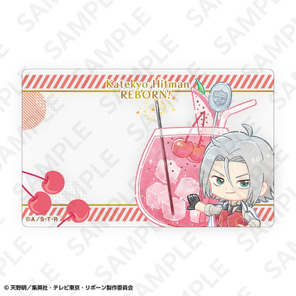 【Box/6】家庭教師ヒットマンREBORN! トレーディング描き起こしクリアカードコレクション フルーツモクテルVer.【予約商品】