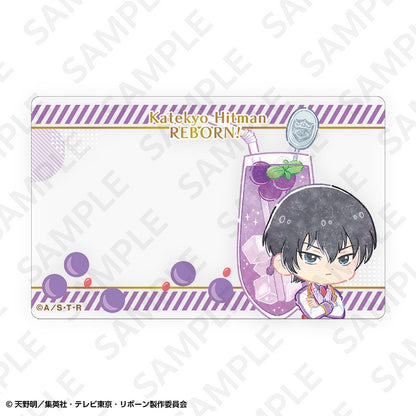 【Box/6】家庭教師ヒットマンREBORN! トレーディング描き起こしクリアカードコレクション フルーツモクテルVer.【予約商品】
