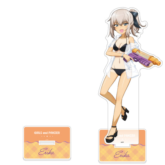 ガールズ&パンツァー 最終章 描き下ろし特大アクリルスタンド 逸見エリカ/水鉄砲 日焼けVer.【予約商品】