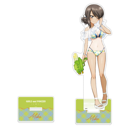 ガールズ&パンツァー 最終章 描き下ろし特大アクリルスタンド ミカ/水鉄砲 日焼けVer.【予約商品】