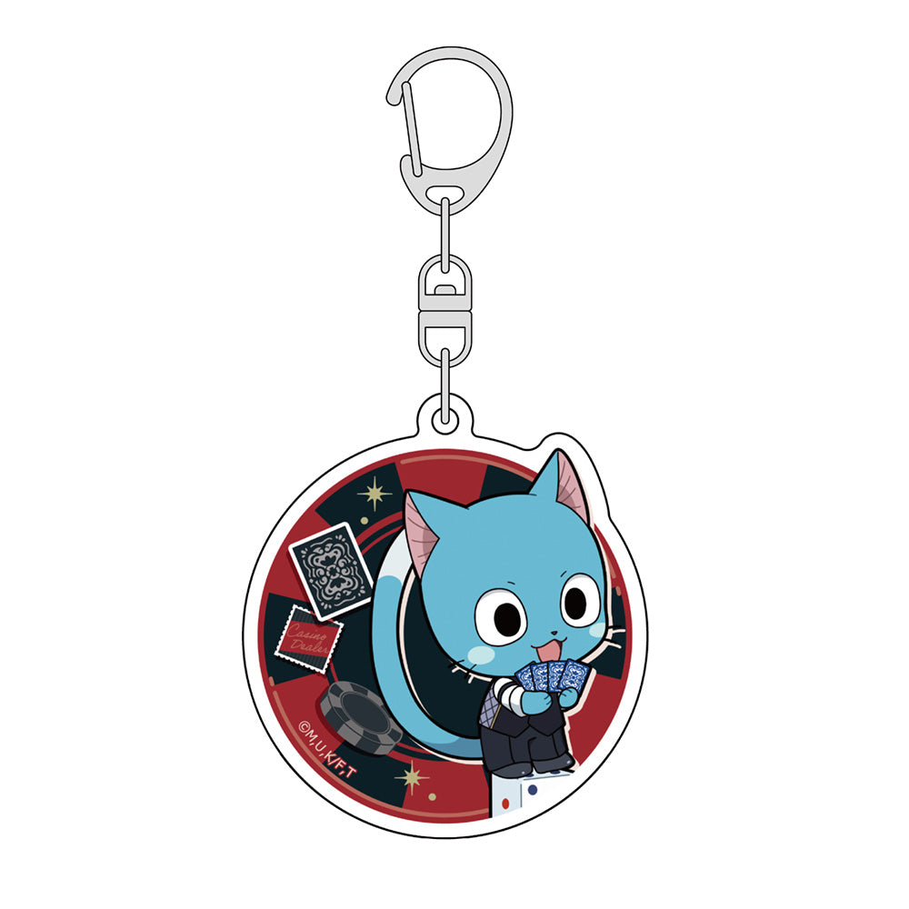 FAIRY TAIL 100年クエスト アクリルキーホルダー ハッピー/カジノディーラー【予約商品】