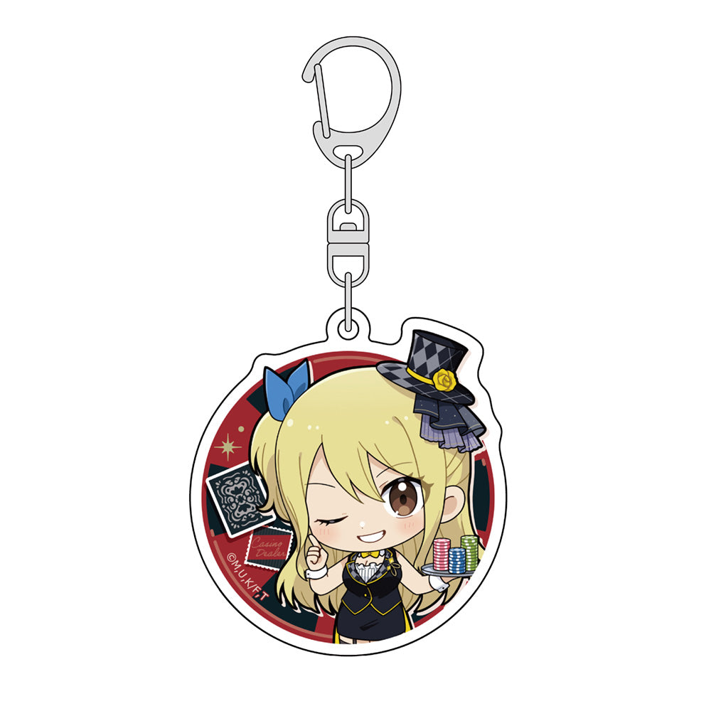 FAIRY TAIL 100年クエスト アクリルキーホルダー ルーシィ/カジノディーラー【予約商品】