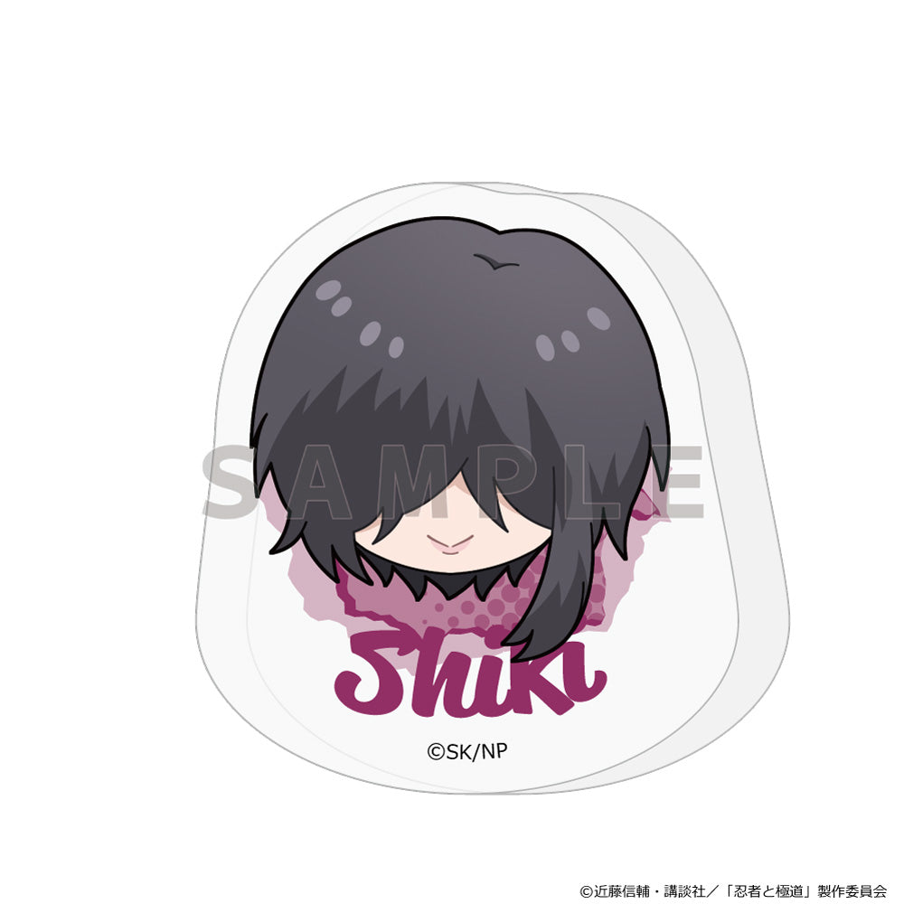 忍者と極道 生首アクリルブロック 病田色/休日【予約商品】