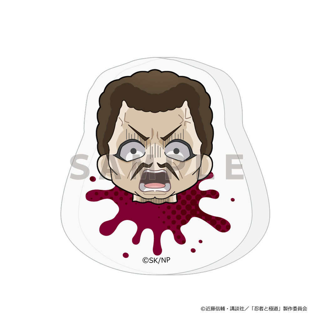 忍者と極道 生首アクリルブロック 構成員【予約商品】
