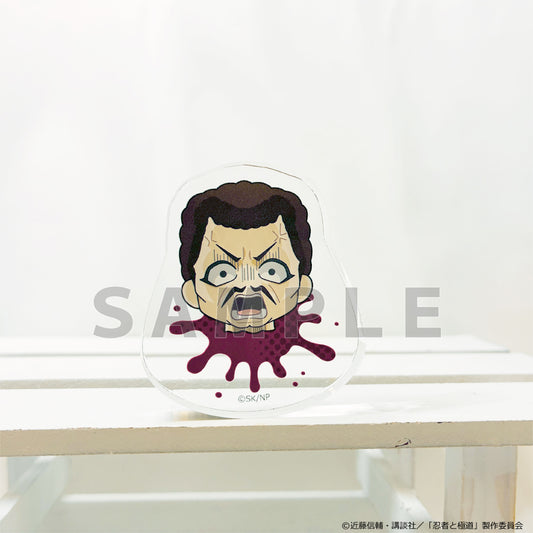 忍者と極道 生首アクリルブロック 構成員【予約商品】