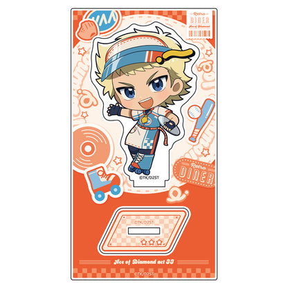 ダイヤのA act II アクリルスタンド 成宮鳴/レトロダイナー【予約商品】
