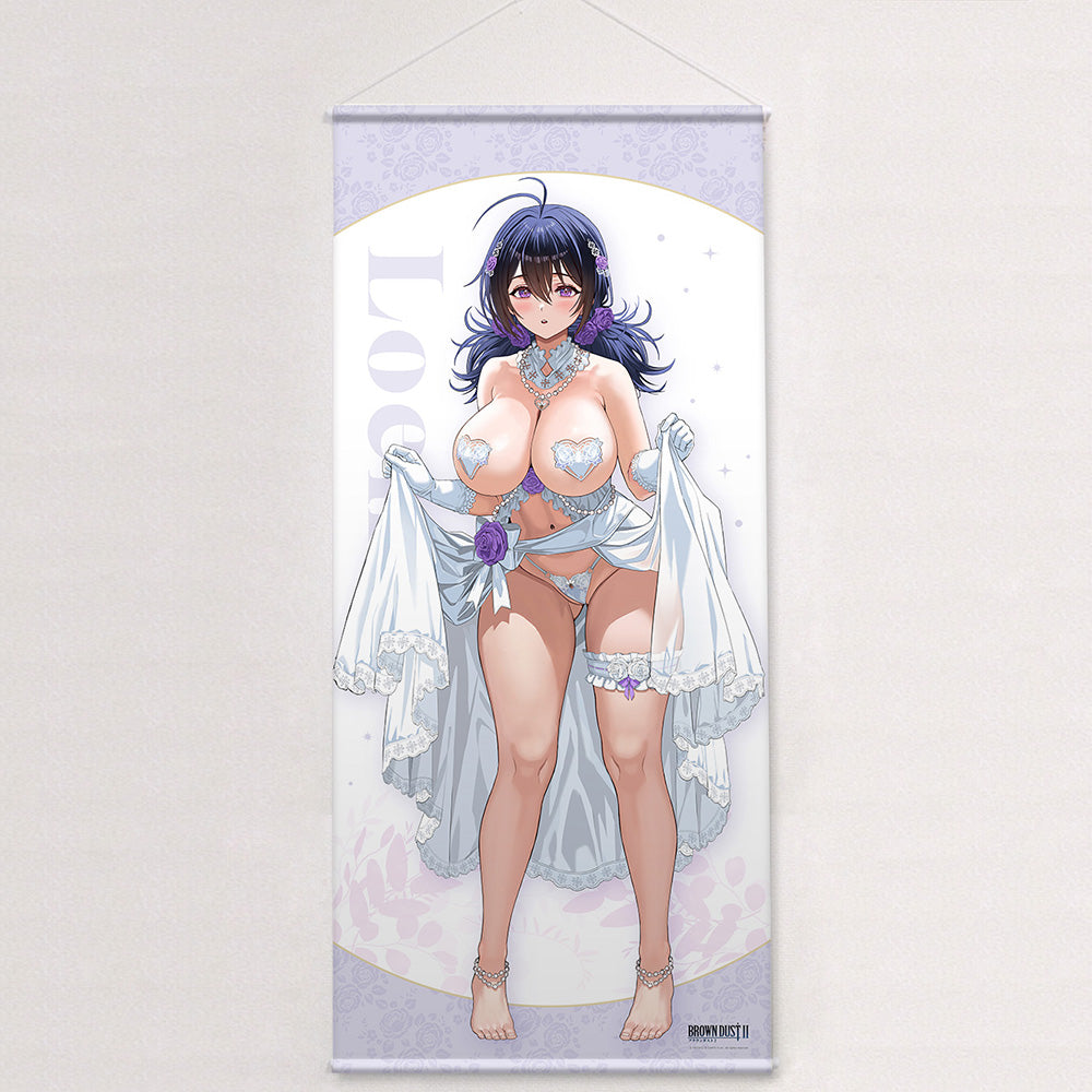 ブラウンダスト2 描き下ろし特大タペストリー ロエン/ウエディング水着【予約商品】