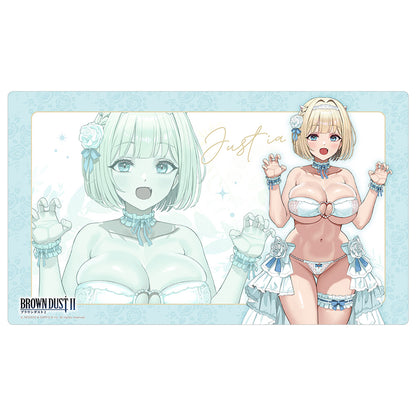 ブラウンダスト2 描き下ろしラバーマット ユースティア/ウエディング水着【予約商品】