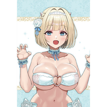 ブラウンダスト2 描き下ろしまくらカバー ユースティア/ウエディング水着【予約商品】