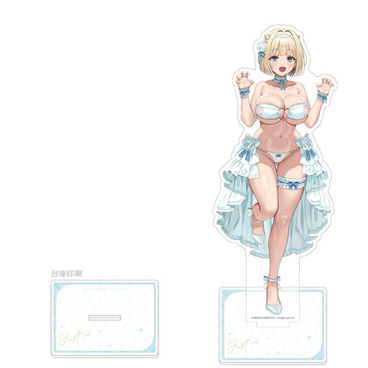 ブラウンダスト2 描き下ろし特大アクリルスタンド ユースティア/ウエディング水着【予約商品】