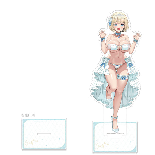 ブラウンダスト2 描き下ろし特大アクリルスタンド ユースティア/ウエディング水着【予約商品】
