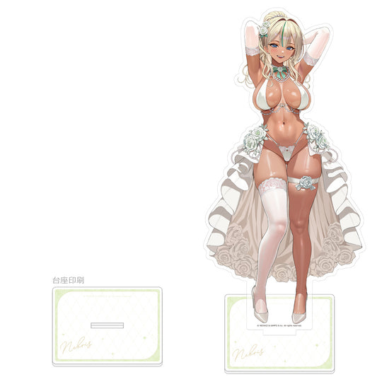 ブラウンダスト2 描き下ろし特大アクリルスタンド ネブリス/ウエディング水着【予約商品】