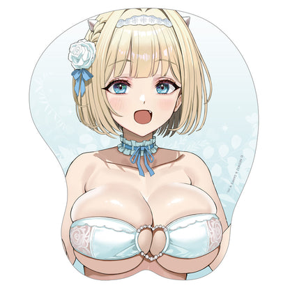 ブラウンダスト2 描き下ろし特大マウスパッド ユースティア/ウエディング水着【予約商品】