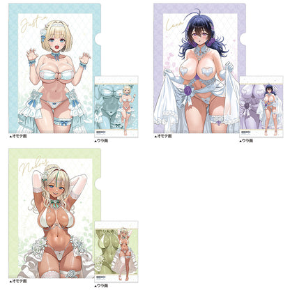 ブラウンダスト2 描き下ろしクリアファイル ロエン/ウエディング水着【予約商品】
