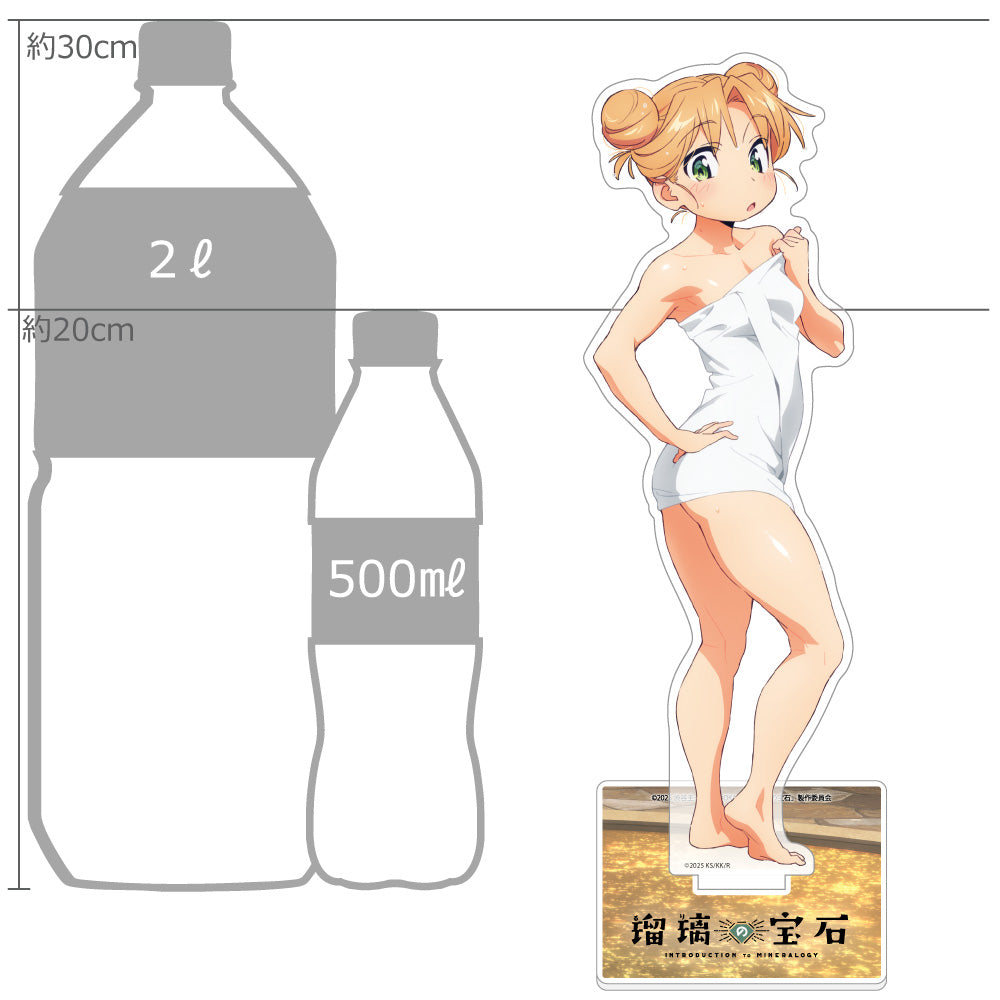 瑠璃の宝石 描き下ろし特大アクリルスタンド 谷川瑠璃/温泉【予約商品】