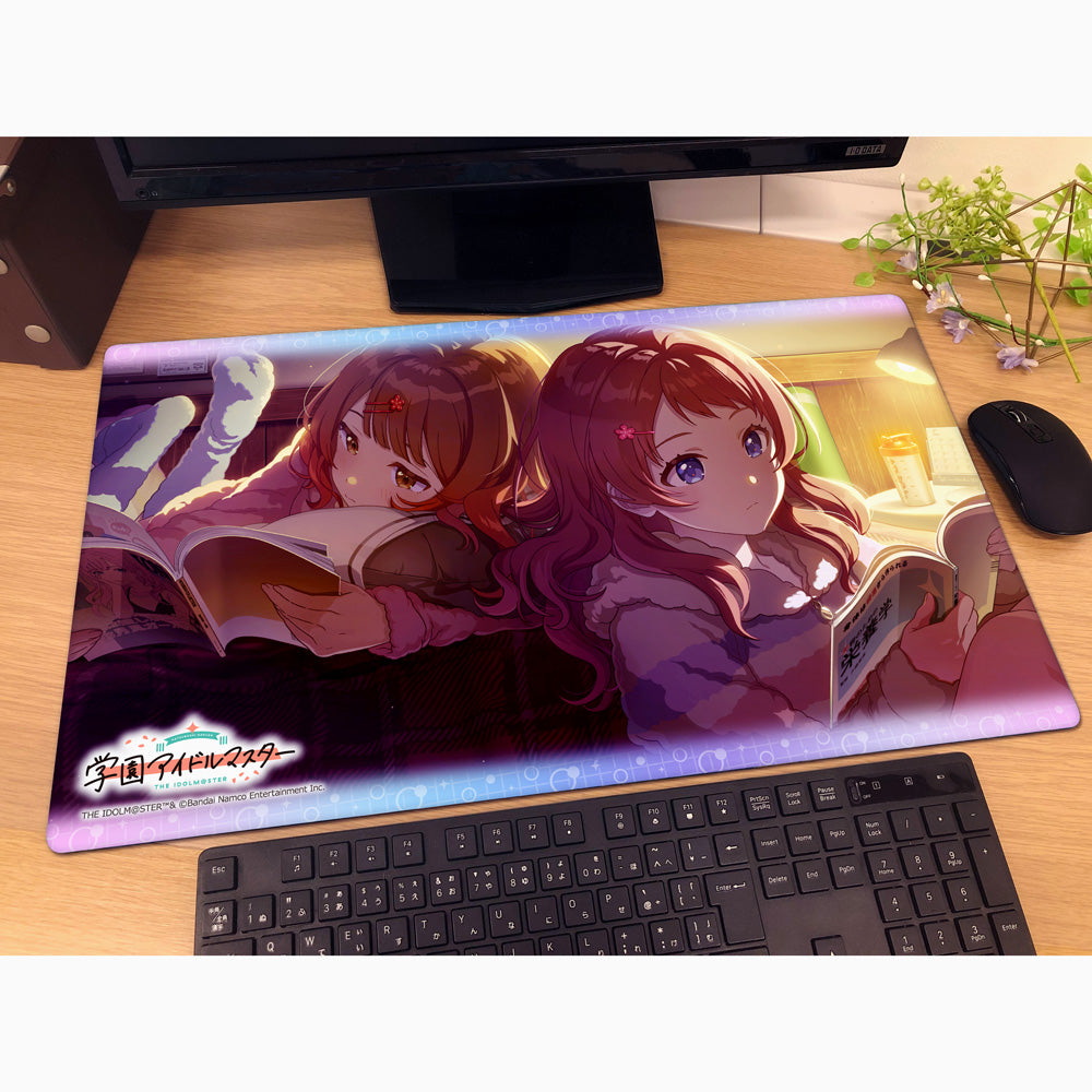 学園アイドルマスター ラバーマット ゆっくりと過ごしましょう【予約商品】