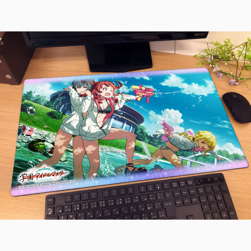 学園アイドルマスター ラバーマット 夏を満喫するわよ!【予約商品